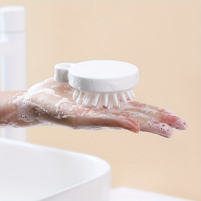 Solid Shampoo Massage Comb Adult Hair Washing Brush