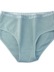 3pcs High Waist Letter Briefs Intimates Panties Women's Lingerie