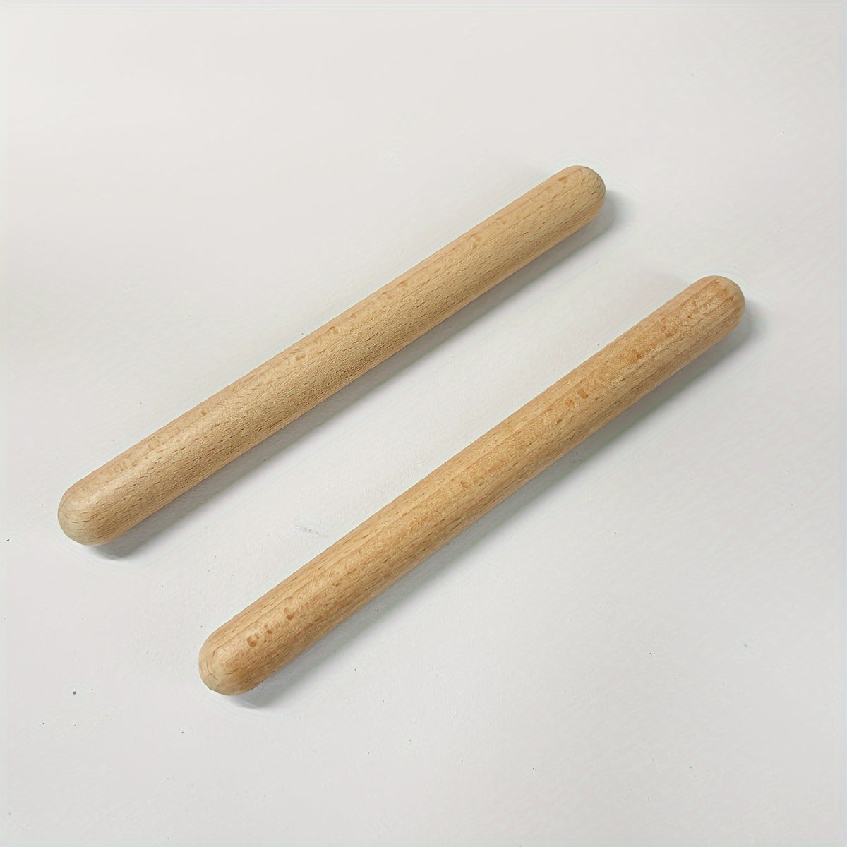 2pcs Orff Musical Instrument Natural Drum Stick Rhythm Resonance Stic
