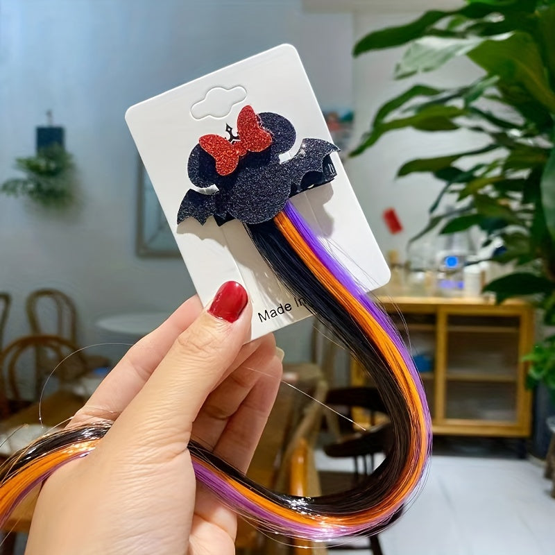 Halloween Ghost Cat Bat Hairpin for Girls Party Cosplay