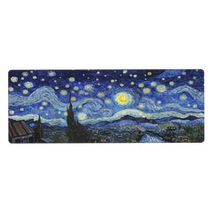 XXL Starry Night 3D Painting Mouse Pad Large Desk Protector