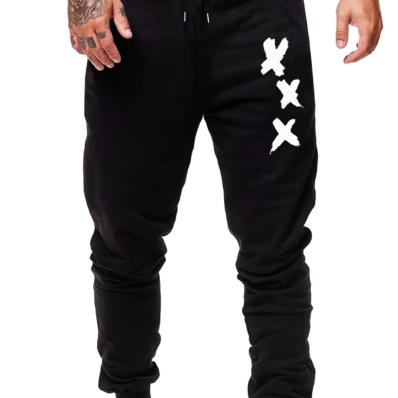Men's Anime Forks Pants Casual Sweatpants