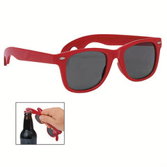 1pc Sunglasses Opener Beer Bottle Opener Glasses Gift Sunglasses Red