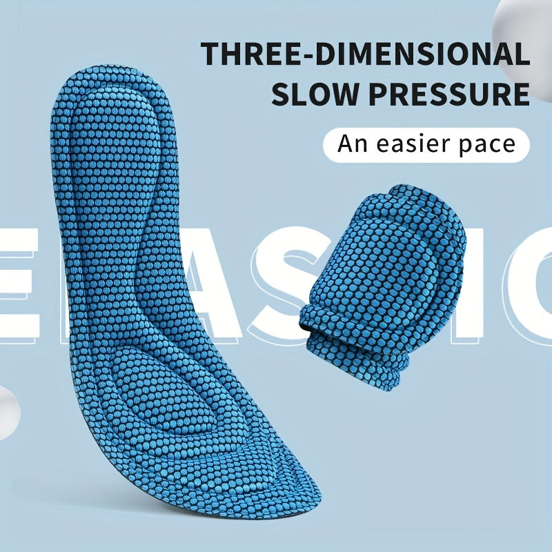 Memory Foam Insoles Antibacterial Massage Sport Insole Feet Orthopedic Shoe Sole