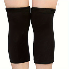 Winter Elastic Warm Knee Pads Thickened And Fleece Knee Pads