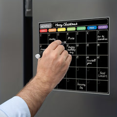 Large Magnetic Monthly Plan Fridge Sticker Soft Board Wet Erase
