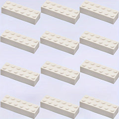 12pcs Building Block 2X6 Character Christmas Architectural Scenery DIY Toys
