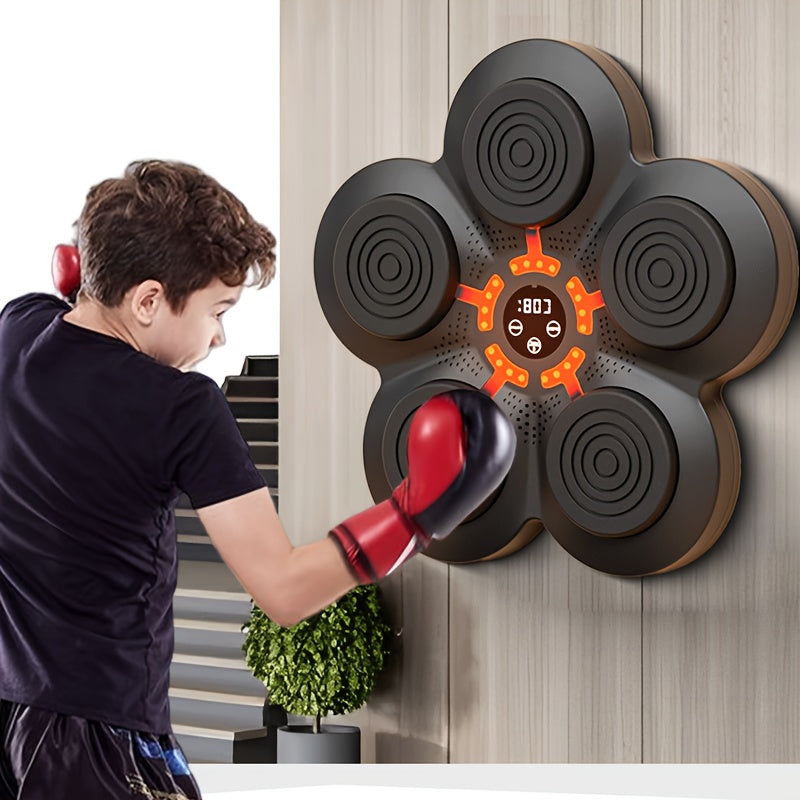 Adjustable Boxing Board w/ Lights USB Charging for Agility Speed Training