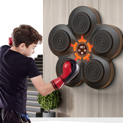 Adjustable Boxing Board w/ Lights USB Charging for Agility Speed Training