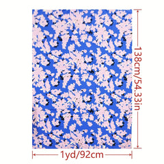 1yd Artificial Cotton Fabric DIY Cloth DIY Clothes Pants Dress Fabric DIY Quilt