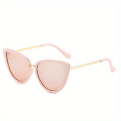 Y2K Cat Eye Sunglasses - Candy Metal Glasses UV400