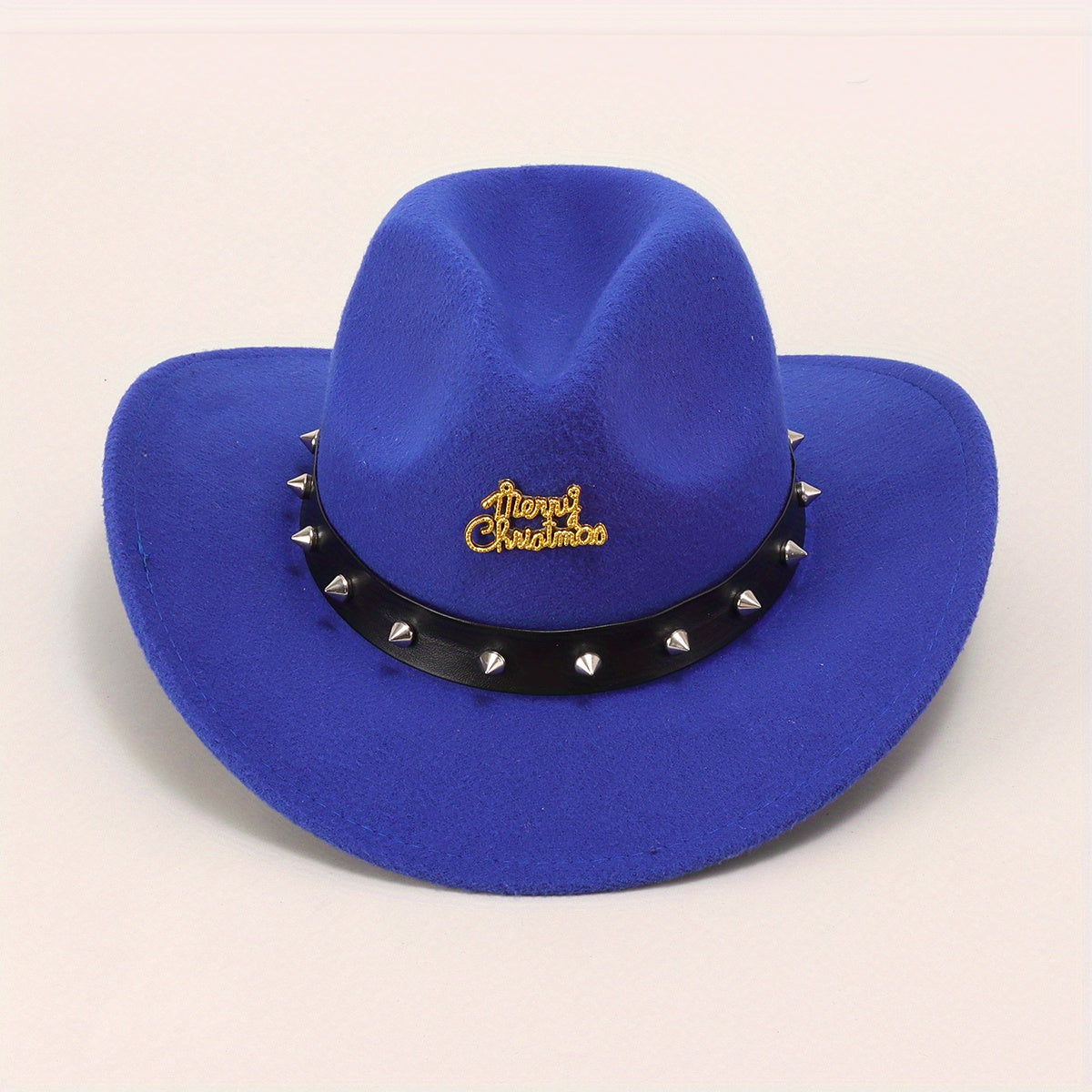 Vintage Western Cowboy Woolen Hat British Belt Jazz Top Hat