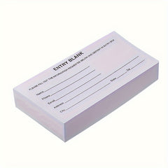 250 Blank Multicolor Raffle Tickets for School Event - Enrollment Form