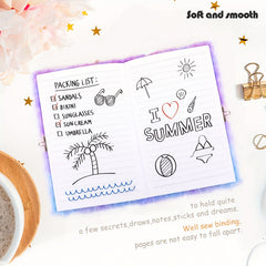 Fluffy Lockable Cat Diary Pastel Pink Plush Notebook for Girls Diary Writing