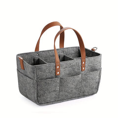 Felt Diaper Bag Baby Diaper Storage Bag Home Travel Folding Storage