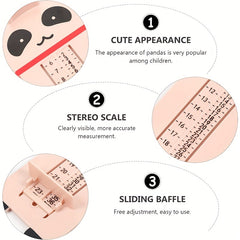 Baby Panda Shoe Feet Measuring Ruler