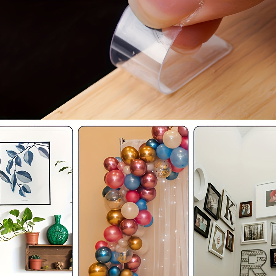 120pcs Non marking Stickers Double-sided Adhesive Strong Stickers