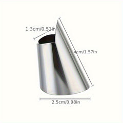 5pcs Stainless Steel Vegetable Nail Finger Guard Finger Tip Protector