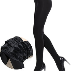 Thermal Lined Tights Women High Waisted Leggings Pants