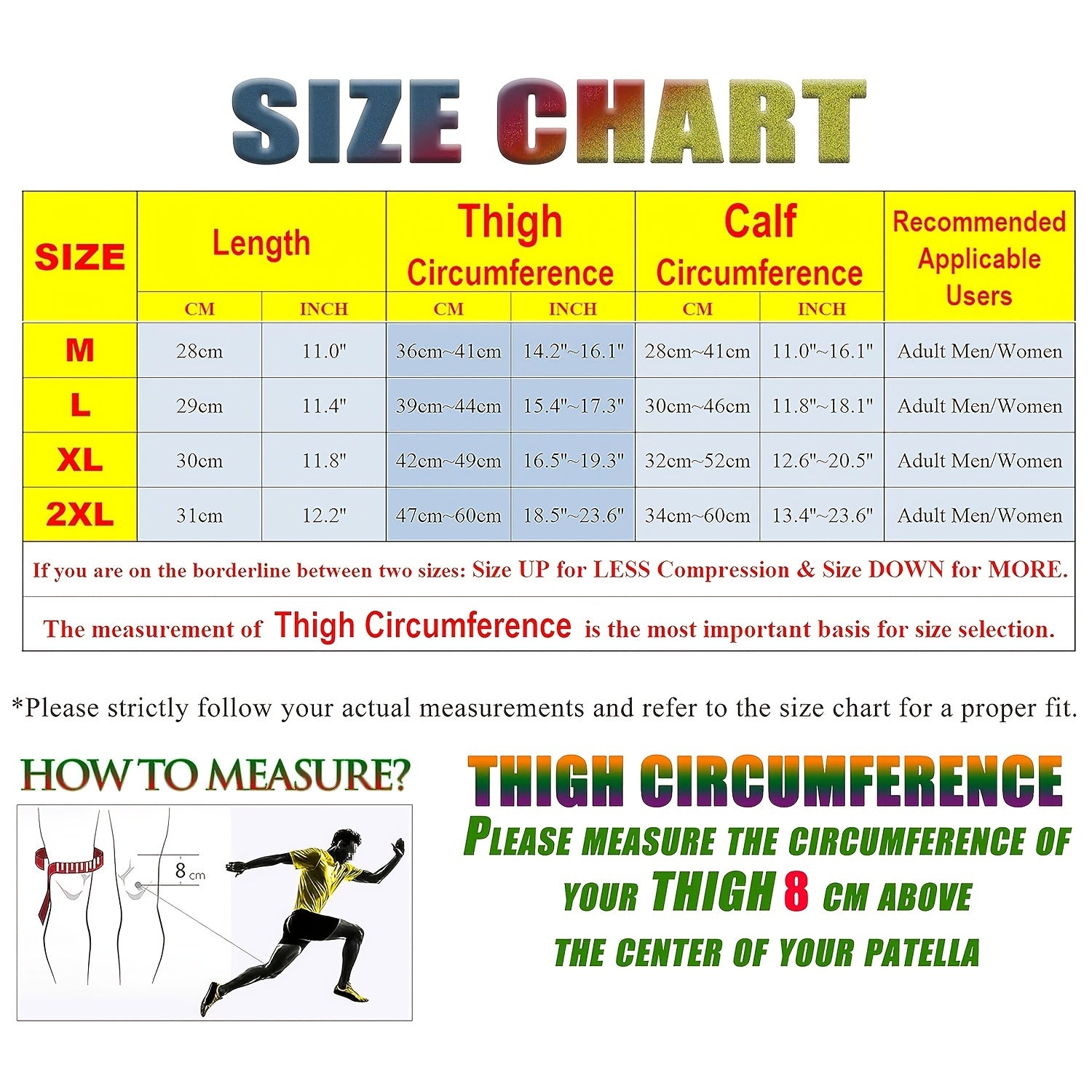 Non Slip Compression Knee Sleeve for Sports - Basketball, Volleyball