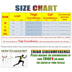 Non Slip Compression Knee Sleeve for Sports - Basketball, Volleyball