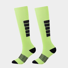 High Performance Compression Socks for Men - Colorful Stripes