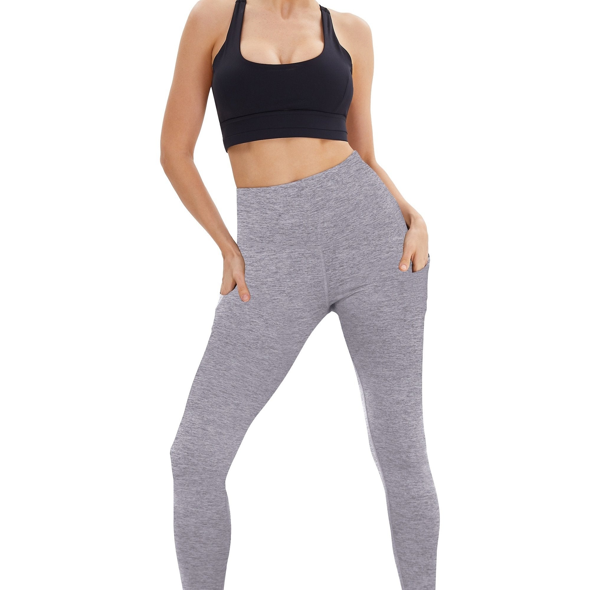 High Waist Seamless Sports Leggings Butt Lifting Elastic Running Tight Pants