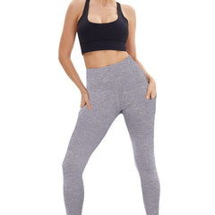 High Waist Seamless Sports Leggings Butt Lifting Elastic Running Tight Pants