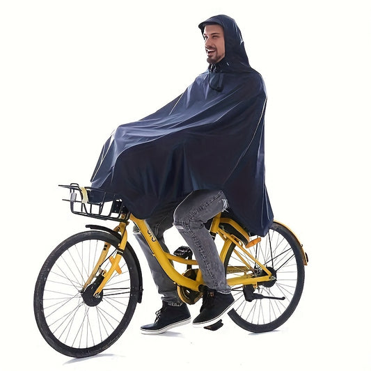 Waterproof Raincoat With Hood Outdoor Cycling Raincoat Thickened