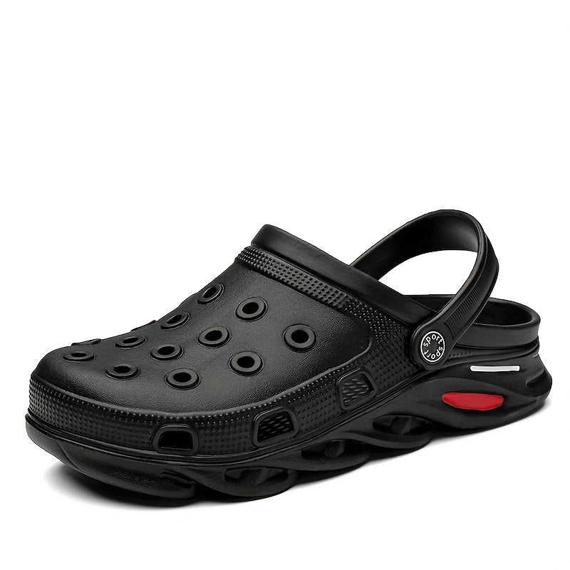 Unisex Platform Clogs Hollow Out Garden Shoes