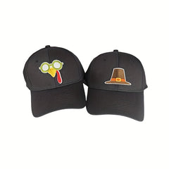Cartoon Patch Baseball Cap Casual Unisex Adjustable Sun Hat Dad Hat