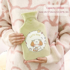 Large Capacity Plush Hot Water Bag for Camping