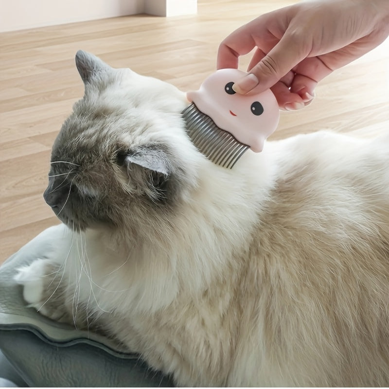 Jellyfish Pet Comb Hair Brush Cat Remover Cleaning Flea Comb