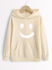 Japanese Print Boys Sweatshirt Long Sleeve Crew Neck Tops Kids Clothing