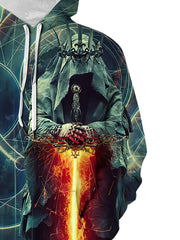 Men's Casual The Reaper Pattern Hooded Sweatshirt 3D Print Sports Hoodie