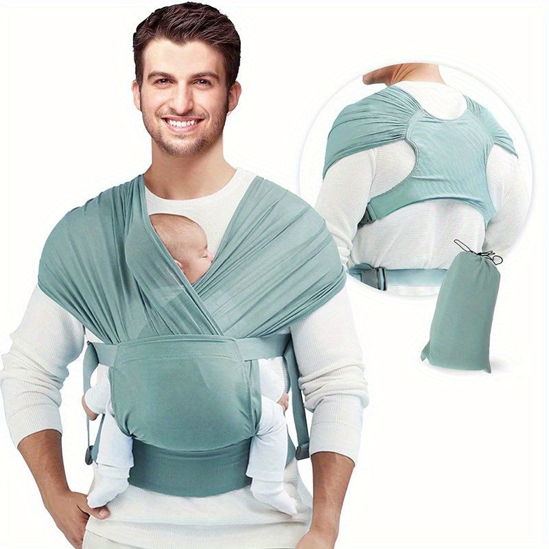 Baby Wrap Carrier Slings Easy To Wear Infant Carrier Sling