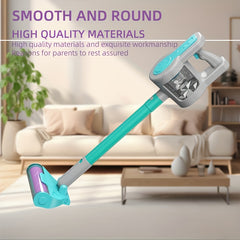 Kids Interactive Vacuum Cleaner Toy with Realistic Cleaning Sounds