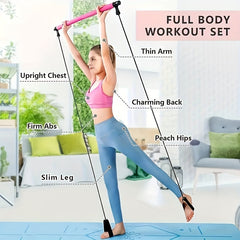 Pilates Fitness Stick Stainless Steel Exercise Stick