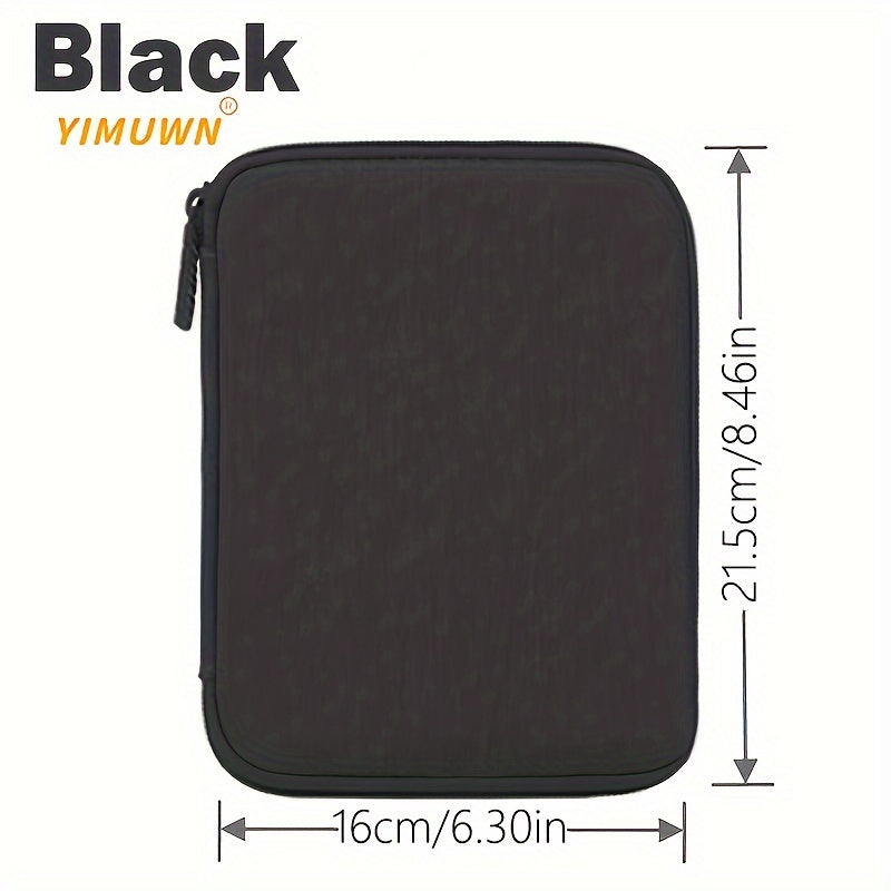 Gray Digital Storage Bag USB Data Cable Organizer Earphone Wire Bag