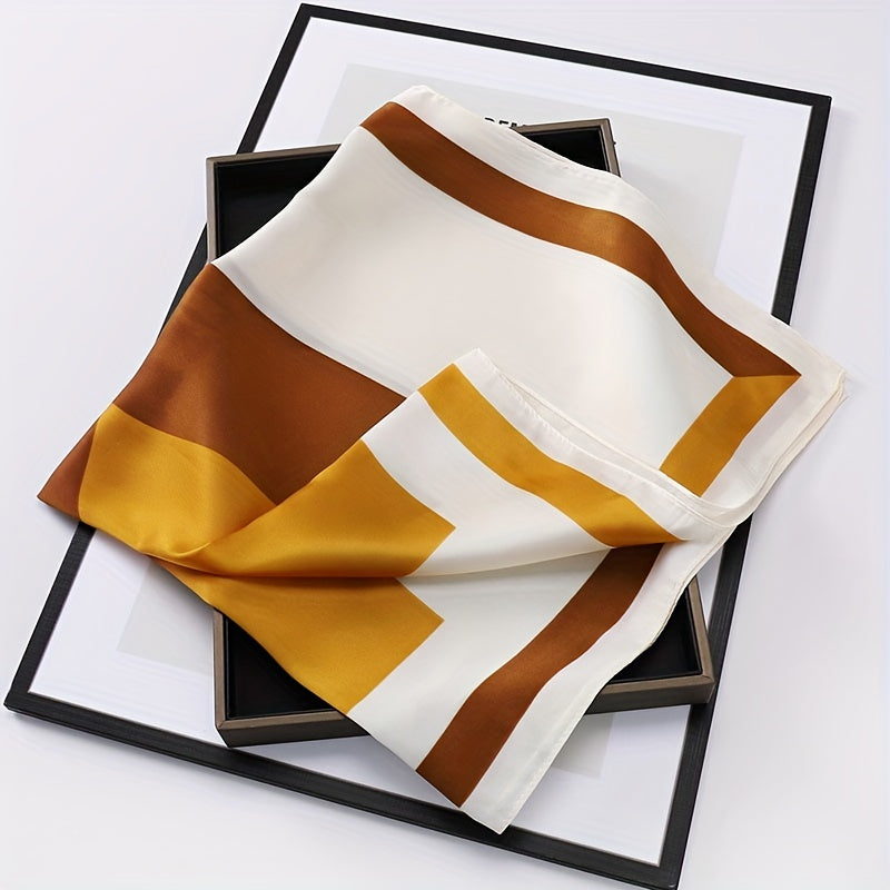 70 Satin Square Scarf Bandana Neckerchief Head Wrap Hair Accessories