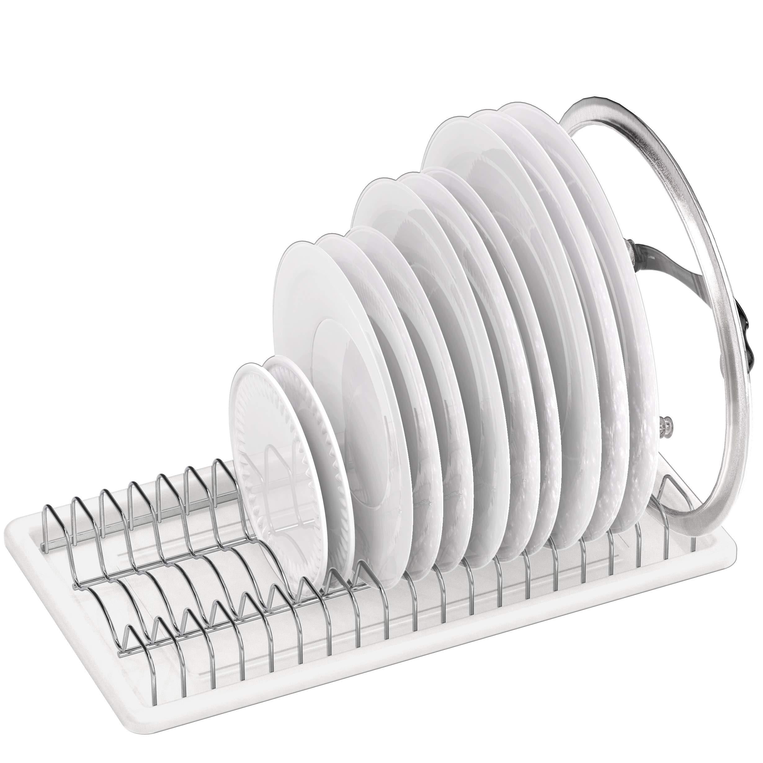 1pc Drying Rack w/ Drain Board Kitchen Utensil Holder
