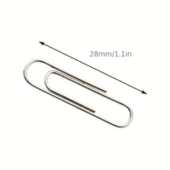 Box of 70 Colorful Paper Clips Student Stationery