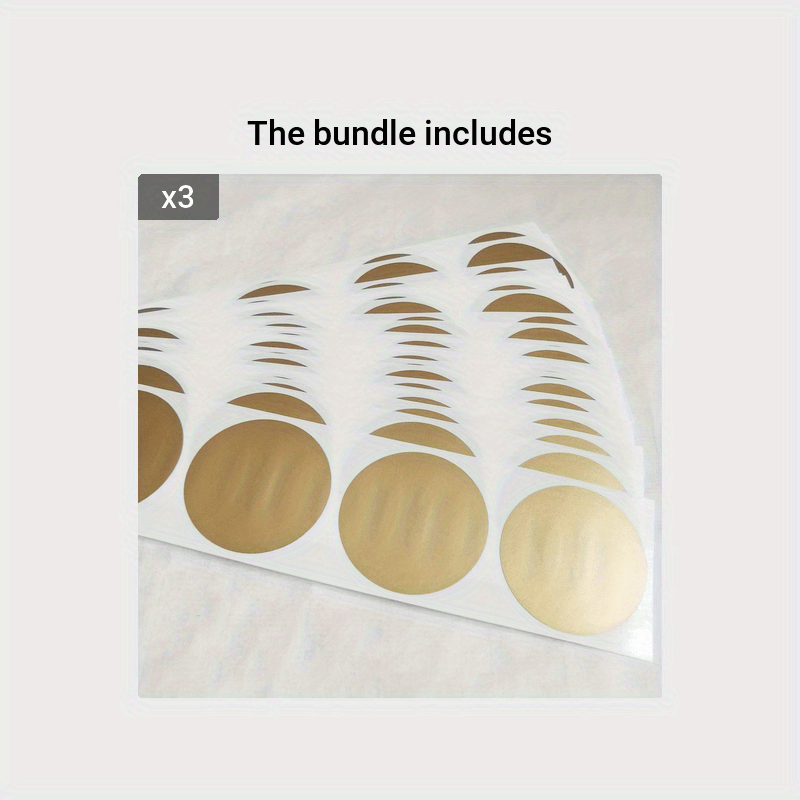 100pcs 31.5mm Round Squeegee Film Sticker Pack