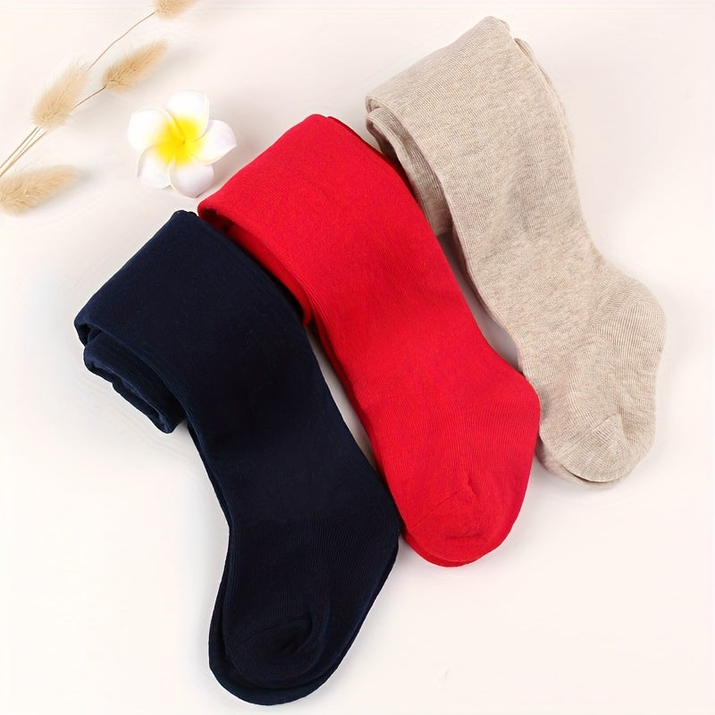 2 Pairs Baby Girl Pantyhose Soft Comfy Leggings Tights Children