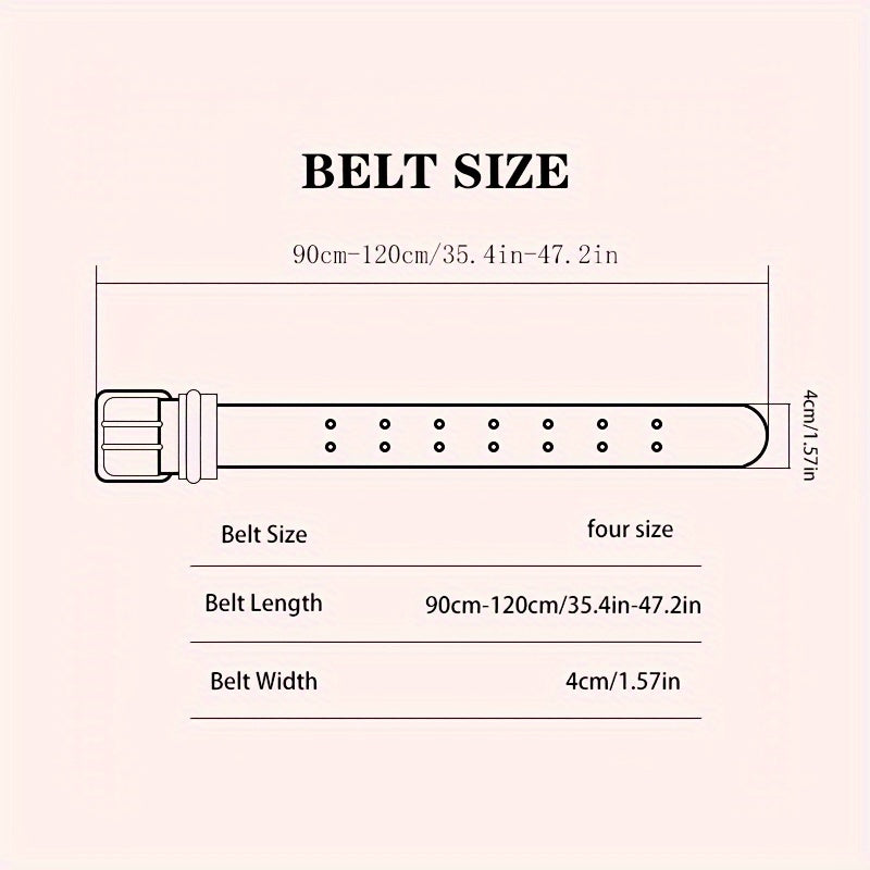Casual Classic Men's Double Eyelet Belt 40 inches