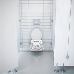 10pcs Disposable Toilet Seat Covers Waterproof Extra Large Portable Travel Essen