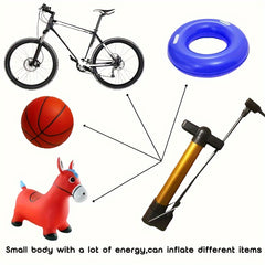 Portable Mini Air Pump for Inflatables - Stainless Steel Pump Needle