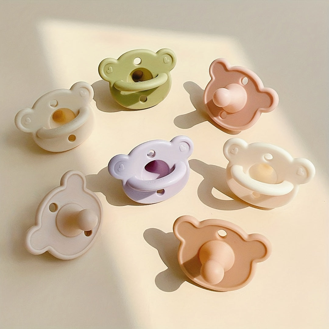 Soft Silicone Anti Flatulence Bear Soother for Babies