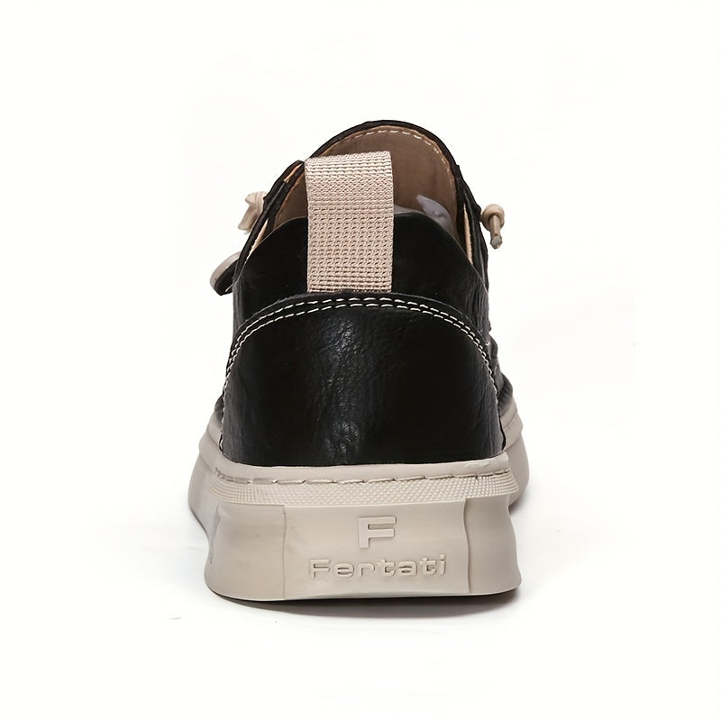 Men's Stylish Lace Up Sneakers Casual Outdoor Walking Shoes