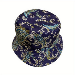 Boho Paisley Bucket Hat Vintage Fisherman Cap Lightweight Basin Hats
